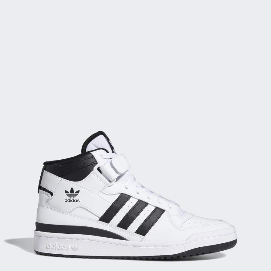 adidas Originals Forum Mid - Cloud White/Core Black/Cloud White