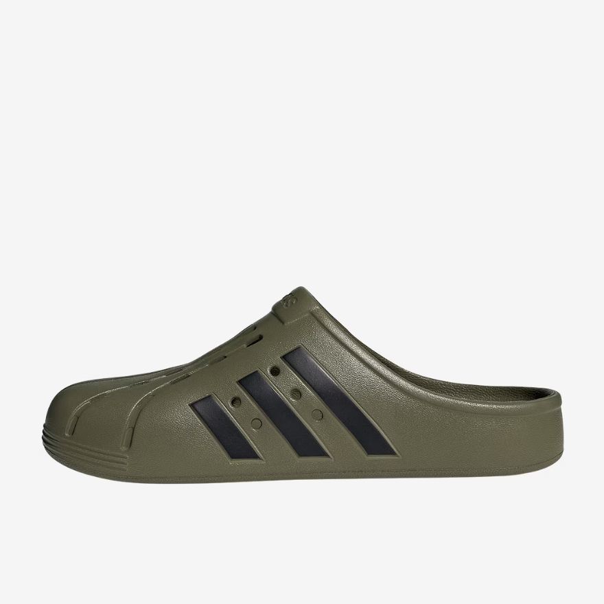 adidas Adilette Clogs - Focus Olive/Core Black/Focus Olive