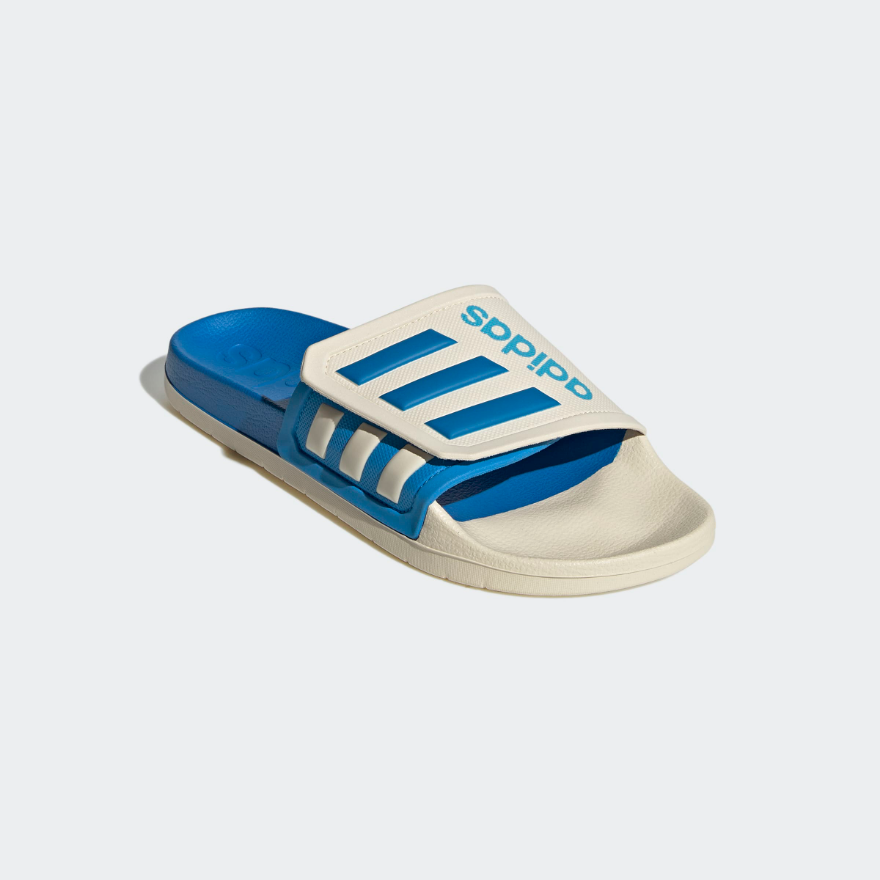 adidas Adilette TND Slides - Wonder White/Blue Rush/Sky Rush