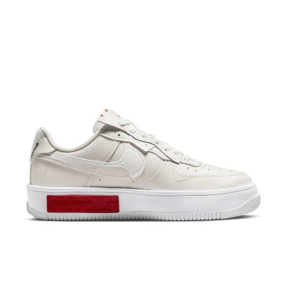 Nike Sportswear Womens Air Force 1 Fontanka - Phantom/White/University Red