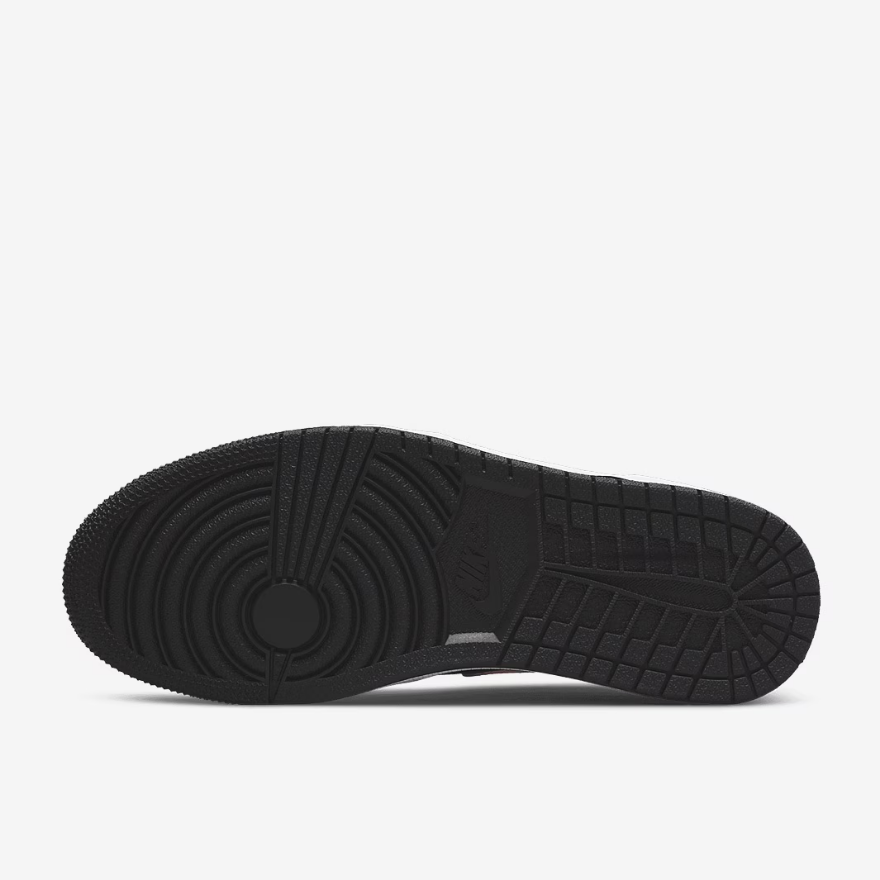 Air Jordan 1 LowBlack/Bleached Coral/Grey Fog/White