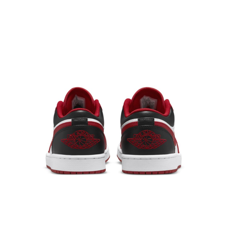 Air Jordan 1 LowWhite/Gym Red/Black