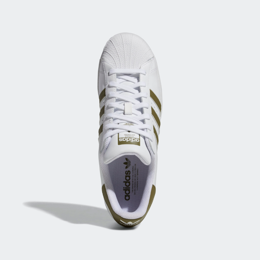 adidas Originals Superstar - Cloud White/Focus Olive/Cloud White