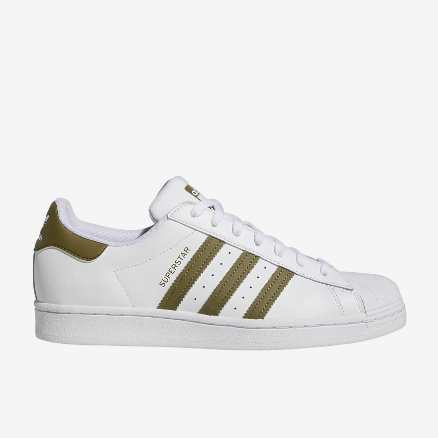 adidas Originals Superstar - Cloud White/Focus Olive/Cloud White