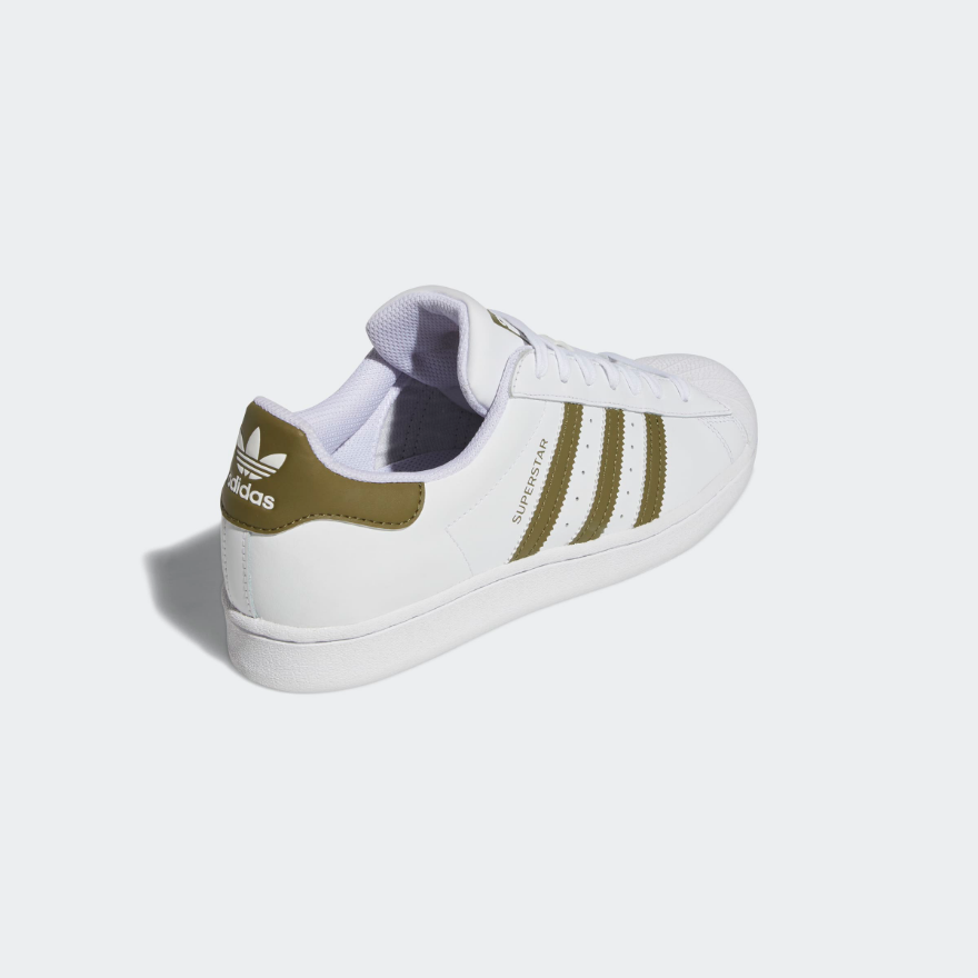 adidas Originals Superstar - Cloud White/Focus Olive/Cloud White