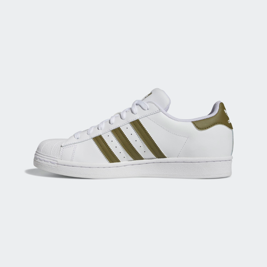 adidas Originals Superstar - Cloud White/Focus Olive/Cloud White