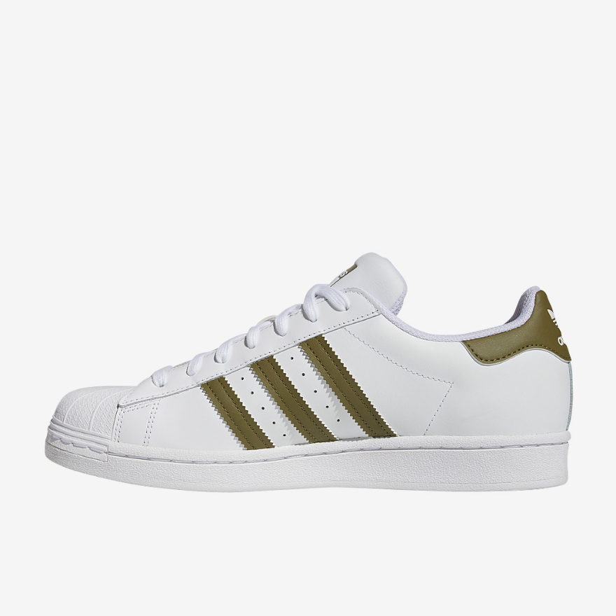 adidas Originals Superstar - Cloud White/Focus Olive/Cloud White