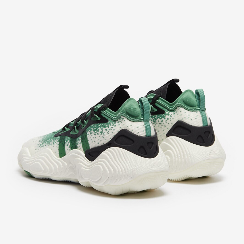 adidas Trae Young 3Off White/Preloved Green/Core Black