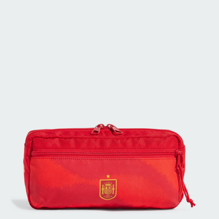 adidas Unisex Spain Football Waist BagBetter Scarlet / Bold Gold