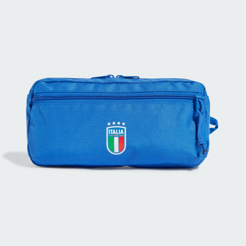 adidas Unisex Italy Football Waist BagBlue / White