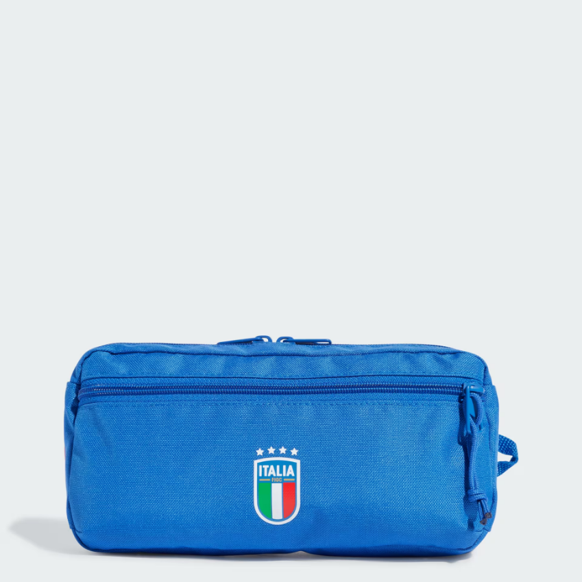 adidas Unisex Italy Football Waist BagBlue / White